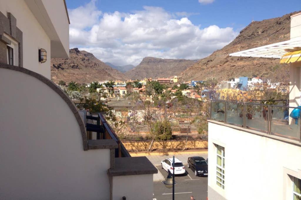 Schoene Wohnung Direkt Am Meer Mit Meerblick, Wlan Puerto De Mogan Exterior foto